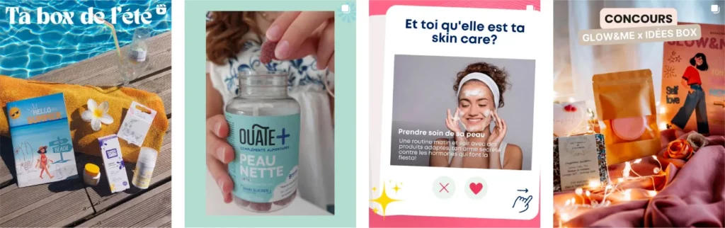 Rejoins-nous sur Instagram @glowmebox